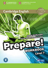 Cambridge English Prepare! 7 Workbook with Downloadable Audio / Робочий зошит