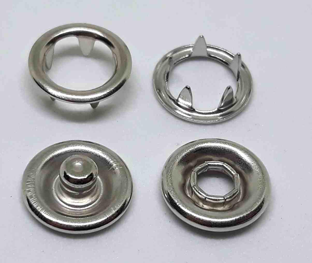 Кнопка BABY 10,5 нікель (в пакованні 50 штук)