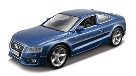 Автомодель — AUDI A5 1:32 для дітей від 3 років ТМ Bburago Синій металік / білий 18-43008