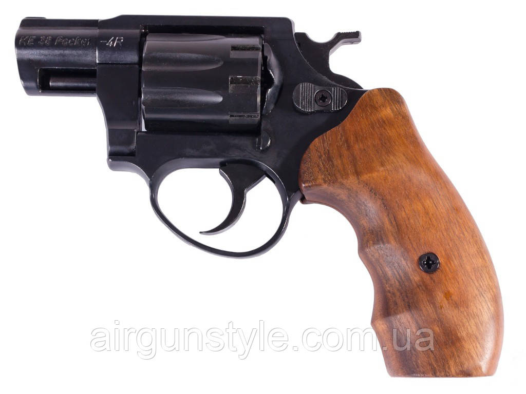 Револьвер під патрон Флобера Cuno Melcher-ME 38 Pocket 4R (чорний, дерево)