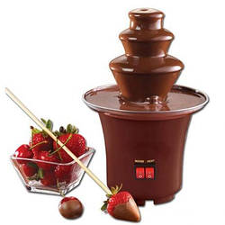 Шоколадний Фонтан Chocolate Fondue Fountain Mini фондю для будинку