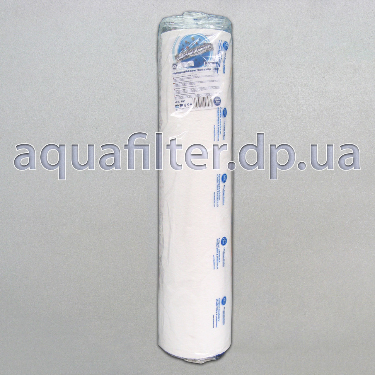 Картридж поліпропіленовий Aquafilter FCPS1M20B 1 мкм 20 Big Blue 20BB