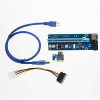 Райзер riser PCI - PCI-express USB SATA 60 см