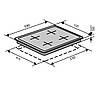 Газова панель Ventolux HSF640-D3 C (X), фото 6