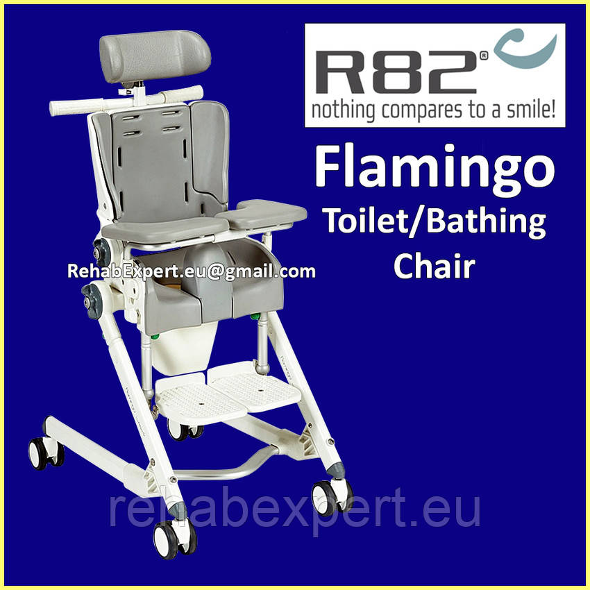 Стульчик для купания детей с ДЦП R82 Flamingo Toilet Bathing Chair ...