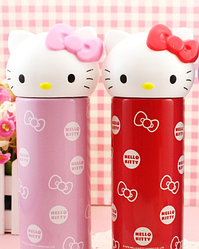 Дитячий Термос Helo Kitty, 350 мл червоний