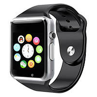 Розумні годинник Smart Watch GSM Camera A1 Silver
