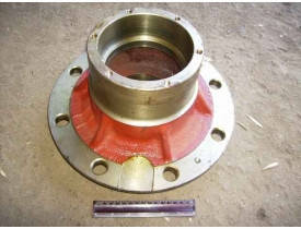 Ступиця переднього колеса МАЗ під ABS 10 болтів. (блакитна, диск. колеса) 54321-3103015