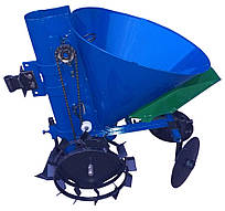 Картоплесаржалка для мототрактора К-1ЦУ (синя)