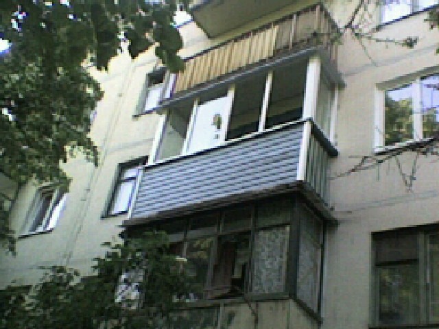 Обшивка балконів