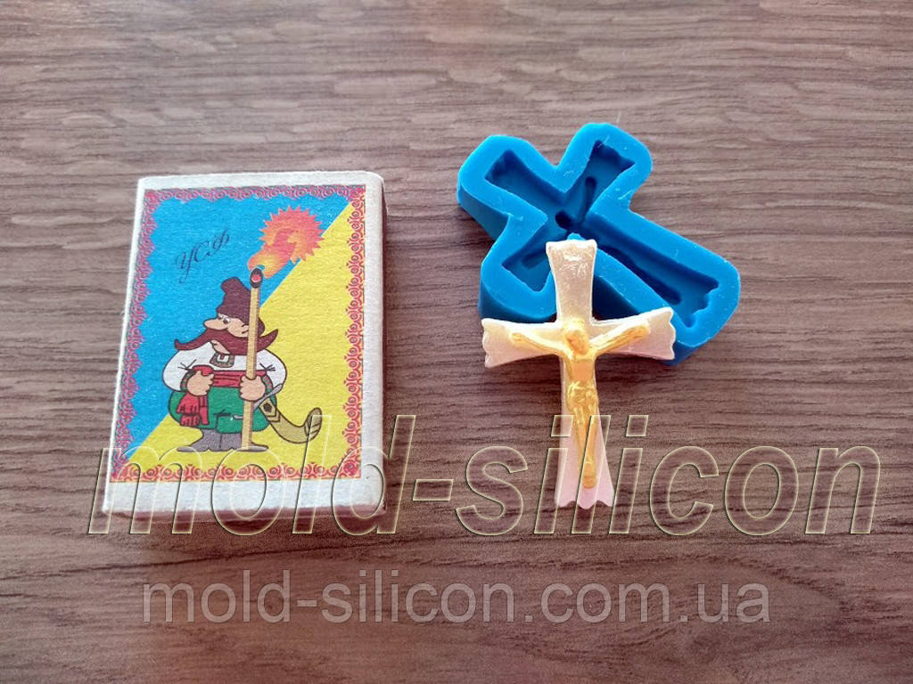 Силіконовий молд "Хрестик 5", фото 1