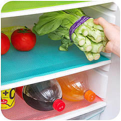 Килимки для холодильника 4 шт. (рожевий)