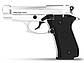 Пістолет стартовий Retay 84FS (Chrome) 9мм, фото 3