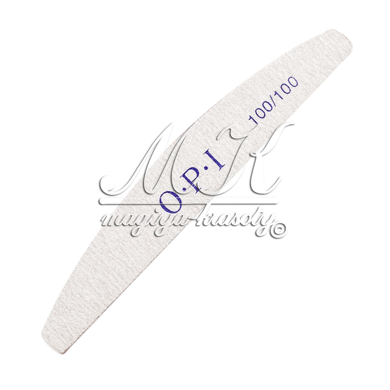 Пилка для нігтів сіра, банан OPI 180/240