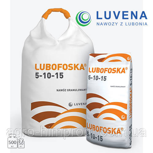 Добриво Lubofoska 5-10-15 (Добриво Любофоска) Польща - Лювена