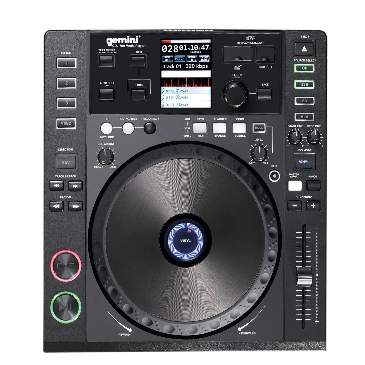 CD-проигрыватель GEMINI CDJ-700 - фото 1 - id-p658855846