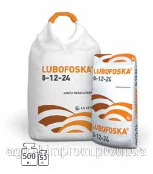 Добриво Lubofoska 0-12-24 (добриво Любофоска) Польща, Лювена