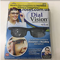 Регулируемые очки Dial Vision Adjustable Lens Eyeglasses от -6D до +3D.