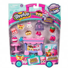 Ігровий набір SHOPKINS S8 серії "Кругосвітню подорож"-ФРАНЦУЗЬКІ СОЛОДОЩІ(з аксесс,8 шопкинс.)