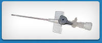 Катетер внутривенный с инъекционным клапаном 16G (тип Венфлон, серый) Medicare (медікаре)