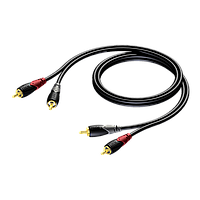 Коммутационный кабель 2xRCA 2xRCA 20 м Procab CLA800/20