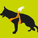 Їздова шлея для собак FERPLAST (Ферпласт) ERGOCOMFORT NORDIC 3 (A: 65 cm - B: 77-92 cm), фото 3