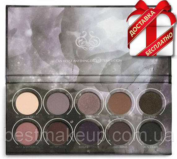 Палетка тіней ZOEVA Smoky Palette 