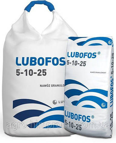 Добриво Lubofoska NPK 5-10-25 (15)(добриво Любофоска з сіркою) Польща, Лювена, фото 1
