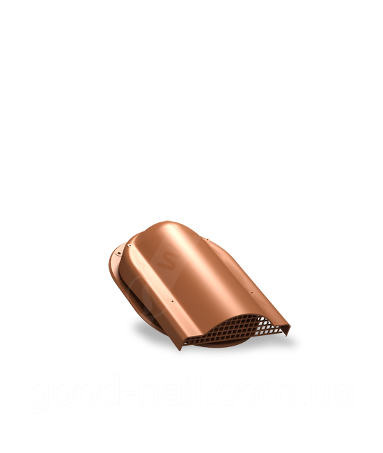 Кровільний аератор WirPlast (Вірпласт) Easy P19 Мідно-коричневий 8004, фото 1