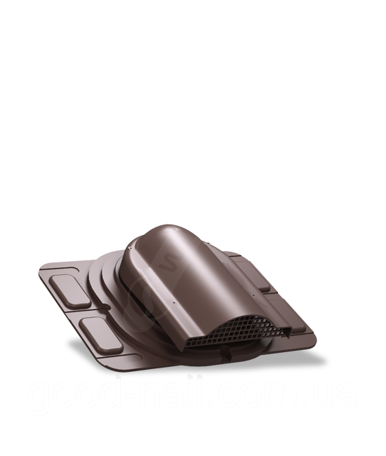Кровільний аератор WirPlast (Вірпласт) Optimum P20 Коричневий 8017