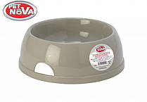 Миска для собак Pet Nova Р-EUROBOWL-2450-GR Сіра