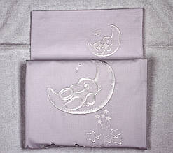 Комплект у ліжечко Ведмежа з вишивкою