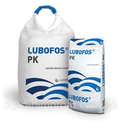 Добрива LUBOFOS PK 14-24 (Ca, S) (добрива Любофос Р-14, К-24, S-6.5) Польща, Лювена, фото 1
