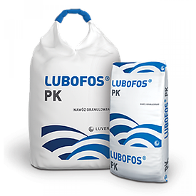 Добрива LUBOFOS PK 14-24 (Ca, S) (добрива Любофос Р-14, К-24, S-6.5) Польща, Лювена