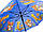 Дитячий парасольку 6115-36 казкові лисички ультрамарин, фото 3