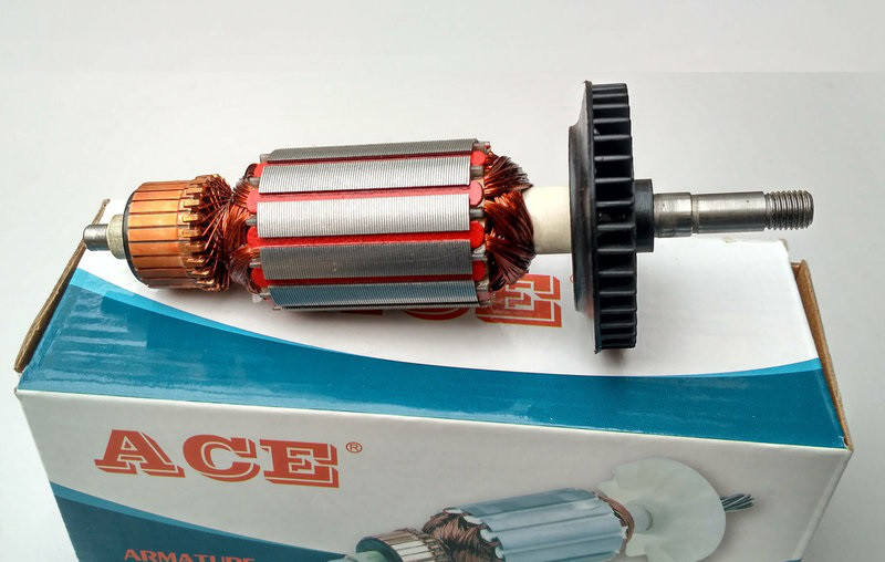 Якір (ротор) для УШМ Sparky M 750 (151 * 35 посадка 8 мм), фото 1