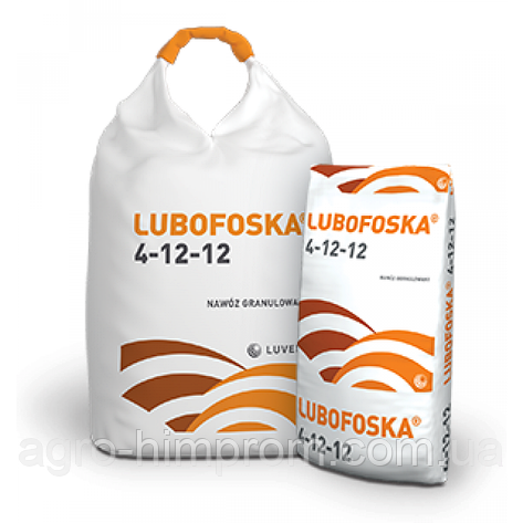 Добрива LUBOFOSKA 4-12-12 NPK (Ca, S) (добриво Любофоска) Польща, Лювена, фото 2