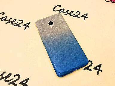 TPU чохол Gradient для Meizu M5S (5 кольорів) Синій