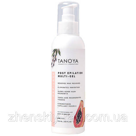 Мультигель після депіляції TANOYA 200 мл, фото 1