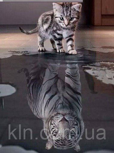 Алмазна мозаїка на дерев'яному підрамнику Сильні духом 40 х 50 см (арт. TN672), фото 1