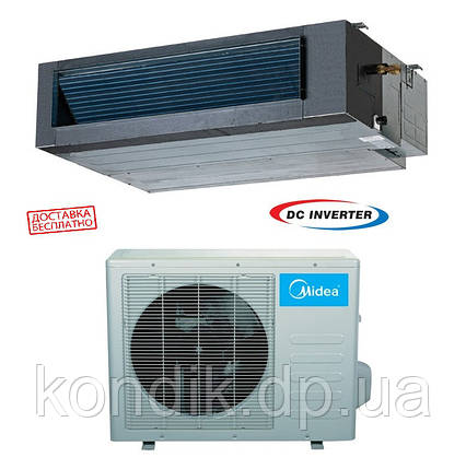 Кондиціонер MIDEA MTI-18FN1DO Inverter R410 канальний, фото 2