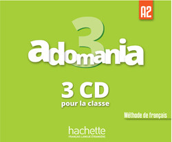 Аудіо диск Adomania : Niveau 3 CD audio classe, фото 1