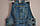 Дитячий джинсовий комбінезон. Розміри 98-128., фото 5