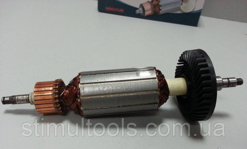 Якір (ротор) для УШМ Makita 9565C (190*35/ різьблення 8 мм), фото 1