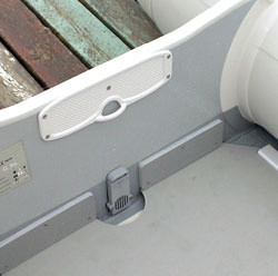 Клапан сливной транцевый BRAVO, толщина транца 24-30 мм, для надувной лодки ПВХ - фото 6 - id-p659342891