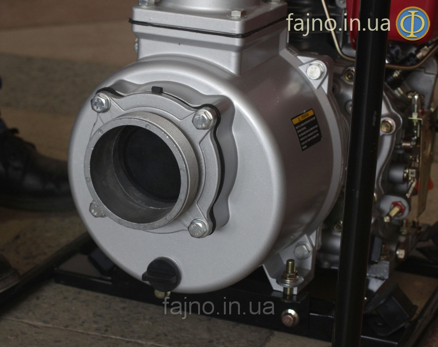Бензиновая мотопомпа Weima QGZ 100-30 (120 м3/час, 16 л.с., 100 мм) - фото 4 - id-p49059832