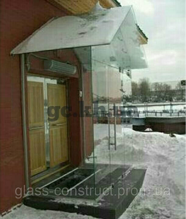 Скляний тамбур Glass Construct