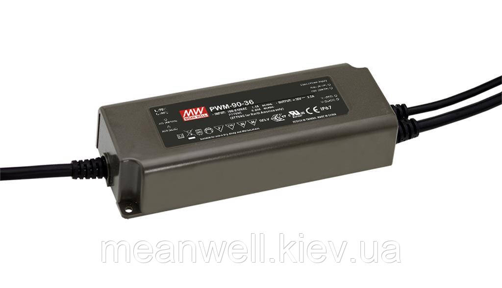 LED драйвер DALI Mean Well PWM-90-12DA, фото 1
