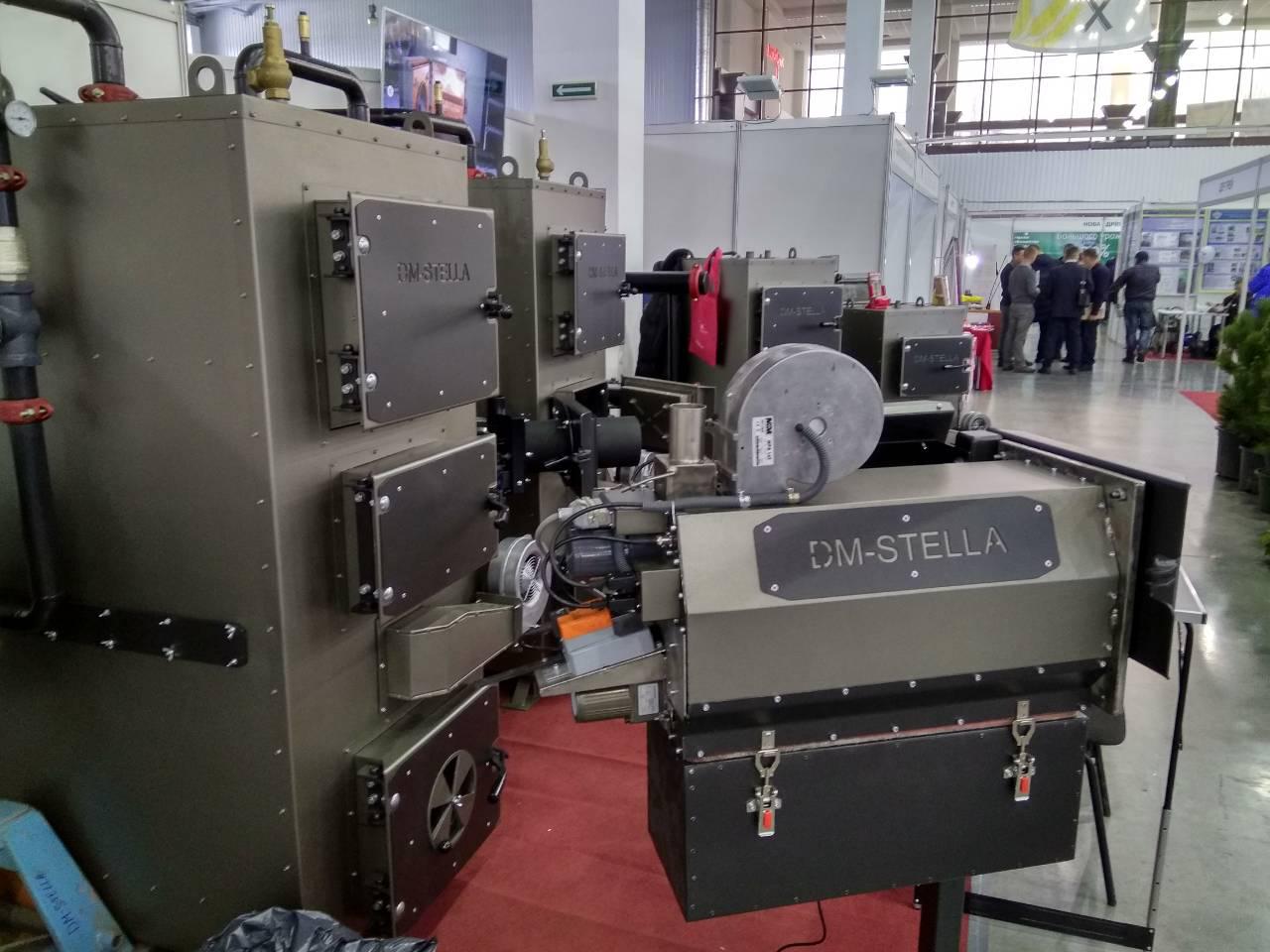 Газогенераторна пелетна пальник 300 кВт DM-STELLA