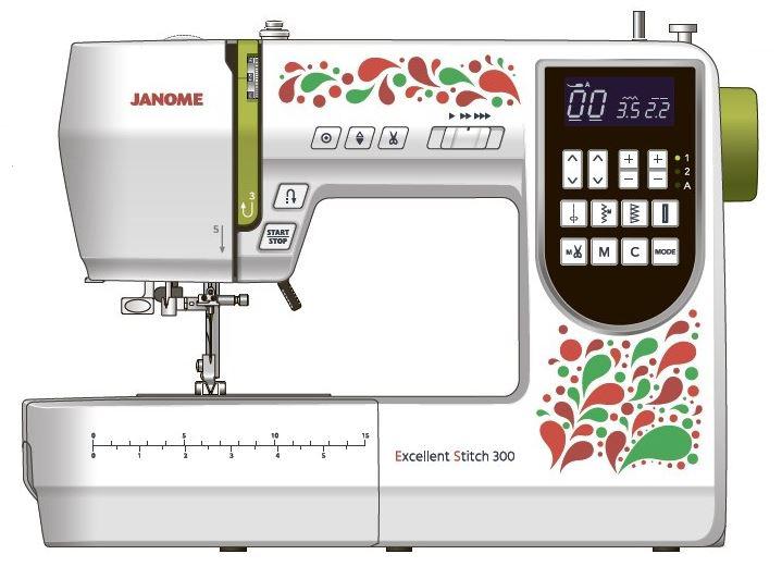 Електронна швейна машина Janome ES 300